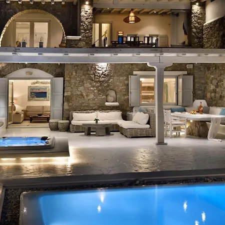 Mykonos Sea&sunset View Pool-hot Tub By Calypso Sunset Villa *