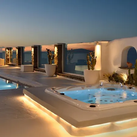 Mykonos Sea&sunset View Pool-hot Tub By Calypso Sunset Mykonos Town