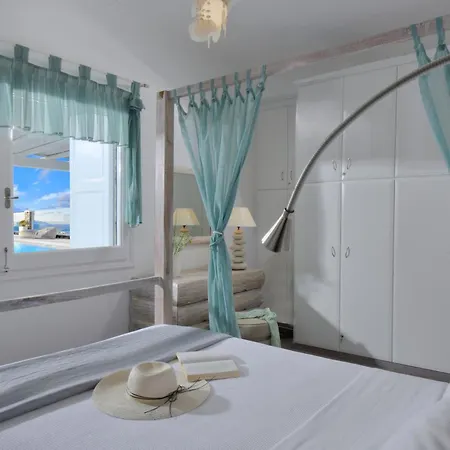 Villa Mykonos Sea&sunset View Pool-hot Tub By Calypso Sunset