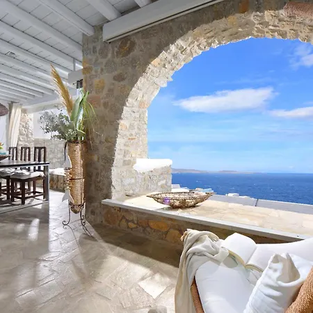 Villa Mykonos Sea&sunset View Pool-hot Tub By Calypso Sunset