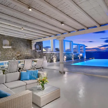 Mykonos Sea&sunset View Pool-hot Tub By Calypso Sunset Villa *