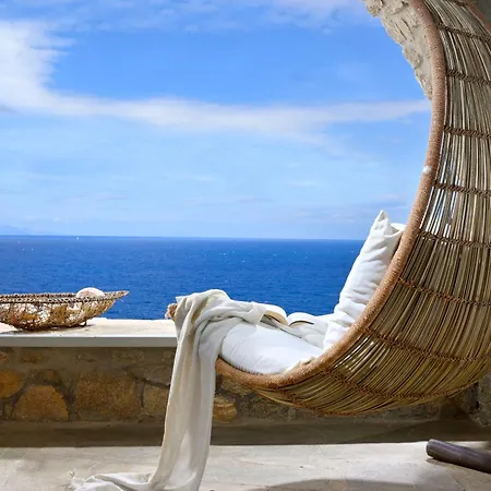 Mykonos Sea&sunset View Pool-hot Tub By Calypso Sunset Villa *