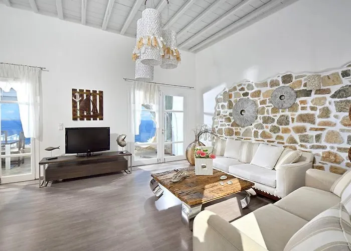 Mykonos Sea&sunset View Pool-hot Tub By Calypso Sunset *