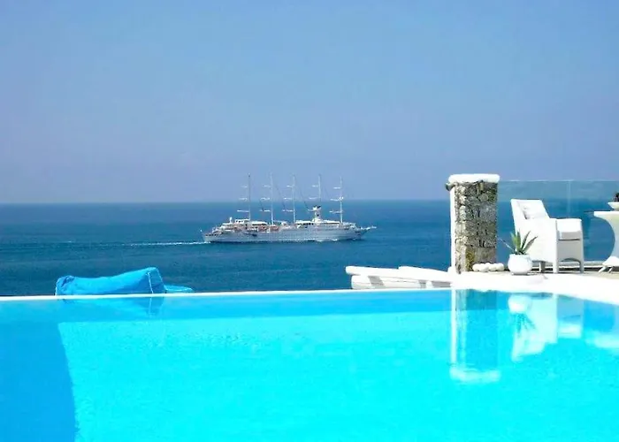 Mykonos Sea&sunset View Pool-hot Tub By Calypso Sunset
