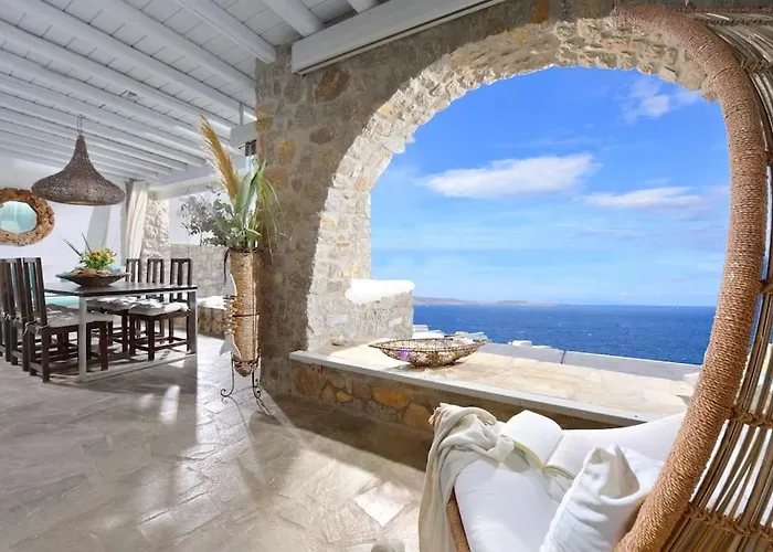 Mykonos Sea&sunset View Pool-hot Tub By Calypso Sunset