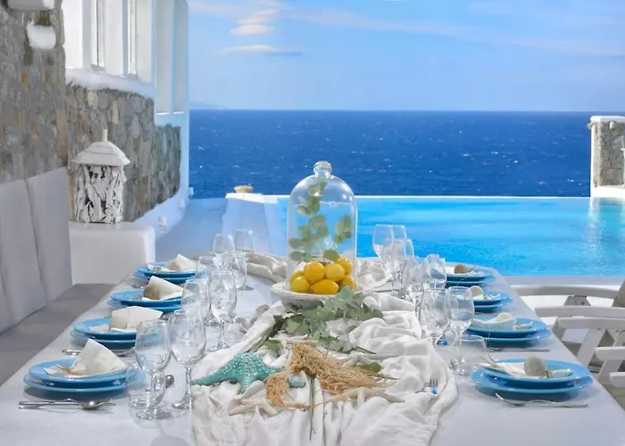 Mykonos Sea&sunset View Pool-hot Tub By Calypso Sunset