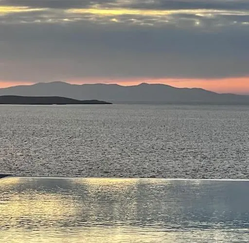 Mykonos Sea&sunset View Pool-hot Tub By Calypso Sunset Villa *