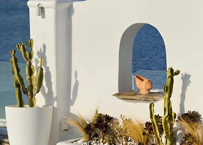 Mykonos Sea&sunset View Pool-hot Tub By Calypso Sunset Mykonos Town