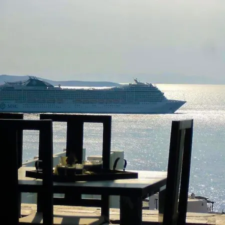 别墅 Mykonos Sea&sunset View Pool-hot Tub By Calypso Sunset