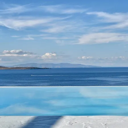 别墅 Mykonos Sea&sunset View Pool-hot Tub By Calypso Sunset Mykonos Town