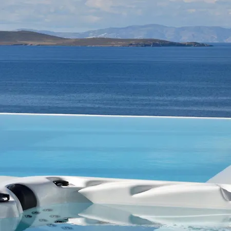 Mykonos Sea&sunset View Pool-hot Tub By Calypso Sunset 别墅