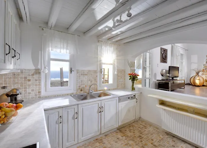 빌라 Mykonos Sea&sunset View Pool-hot Tub By Calypso Sunset Mykonos Town